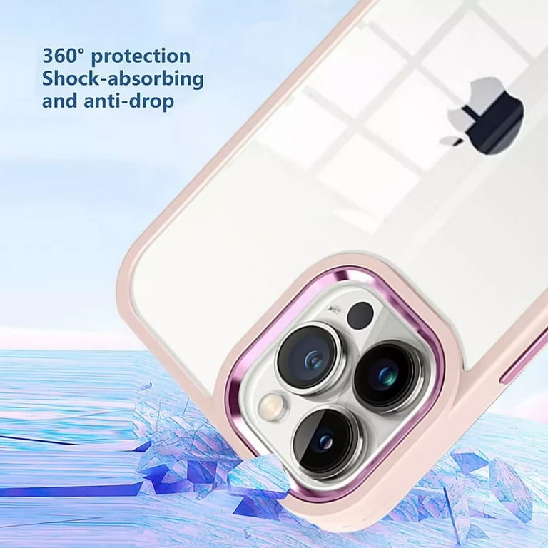 iPhone 13 Pro Max Clear Case, Slim Shockproof Transparent