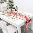thumbnail image 4 of Mecorevxz Christmas Decorations Christmas Artificial Decorative Rattan Holiday Hanging Garlands Faux Christmas with Red Berries for Stairs Wall Fireplace Mantel Indoor Outdoor Decor,200cm, 4 of 9