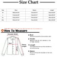 thumbnail image 4 of Fashion Winter Warm Jackets for Womens Plus Size Solid Color Hooded Jacket, 4 of 9