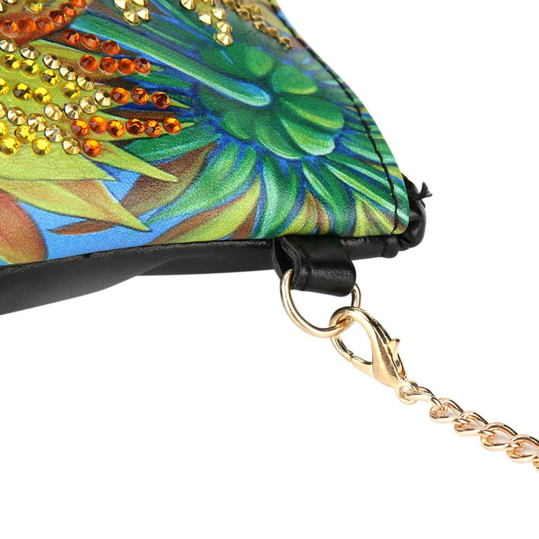 Diamond Painting Kits for Adult Cross-Body Handbag with Chain 5D DIY  Rhinestone Cross Stitch Arts Craft Makeup Shoulder Bag Zipper for Women  Girl