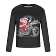 thumbnail image 1 of CEHVOM T-Shirt pour Hommes Décontracté à Col Rond à Manches Longues, Chandail, Imprimé 3D, Imprimé Réaliste, Soldes, 1 of 4