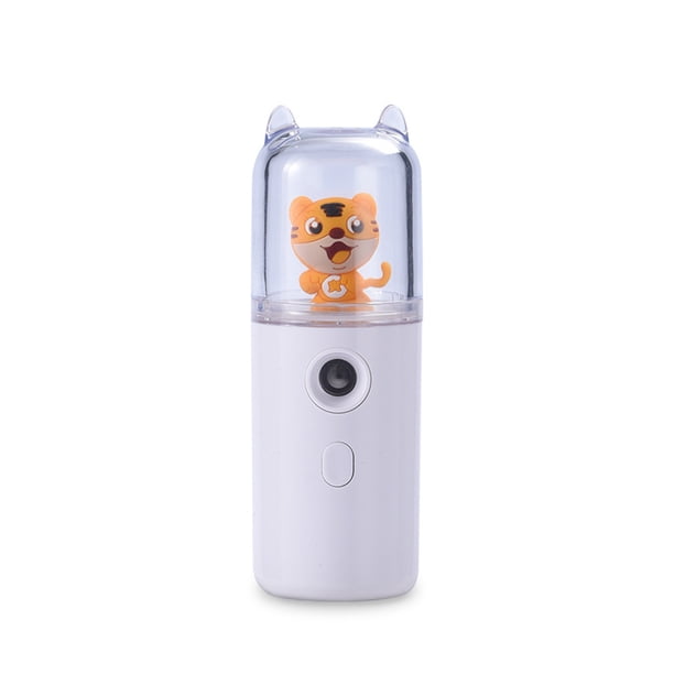 Rociador facial de niebla Viaje 30ML USB Humidificador recargable Personal Hidratante Hidratante Mistado Instrumento Face Nebulizador Blanco Eigraketly HA047958-03B