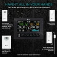 thumbnail image 4 of Logia 7-in-1 Wifi Wireless Weather Station with 10-Day Forecast, Solar and Large 8" LED Display, 4 of 7