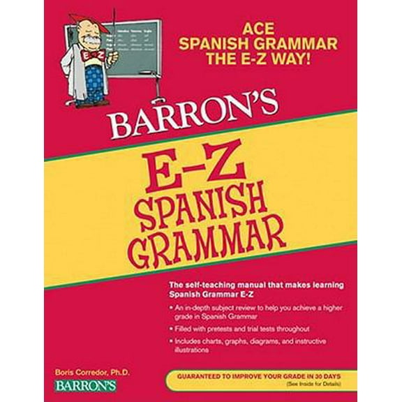 Pre-Owned Barron's E-Z Spanish Grammar (Paperback) 0764142496 9780764142499