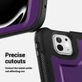 thumbnail image 4 of XYX Case for iPad Pro 13 inch (2025 M5/2024 M4) with Rotating Stand, Shoulder Strap, 2in1 Shockproof Cover, Purple, 4 of 7