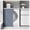 Blue, variant on Dustproof Wardrobe Curtain, Privacy Curtains for Open Shelves, Accordion-Style Door Curtains for Doors, Washing Machine, Wardrobe, Kitchen Cabinet