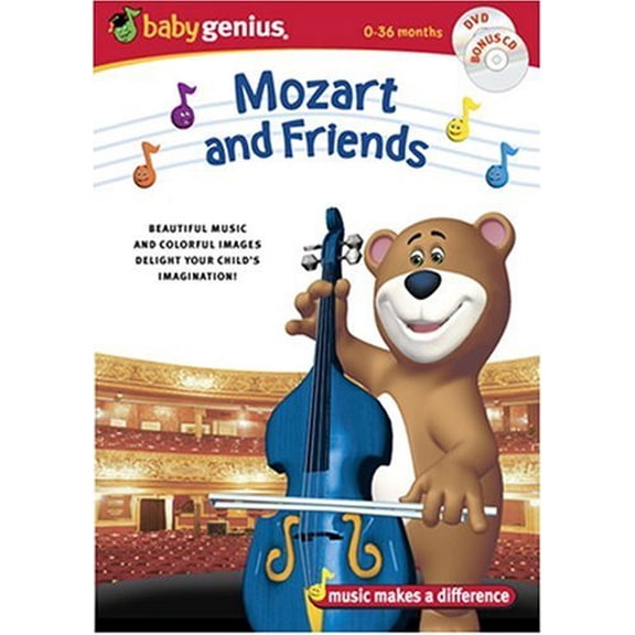 Baby Genius: Mozart and Friends (DVD), Pacific Ent, Anime & Animation
