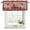 Red Brown, variant on 2 Pack Red Valentine's Day Valances for Windows Bedroom Living Room Window Treatments, Truck Plaid Love Heart Rustic Rod Pocket Valance Drapes Short Kitchen Curtains Over Sink 42"x12"
