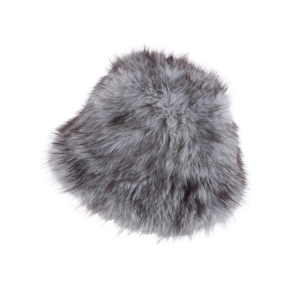 CTM Soft Fur Fuzzy Bucket Hat (Women)