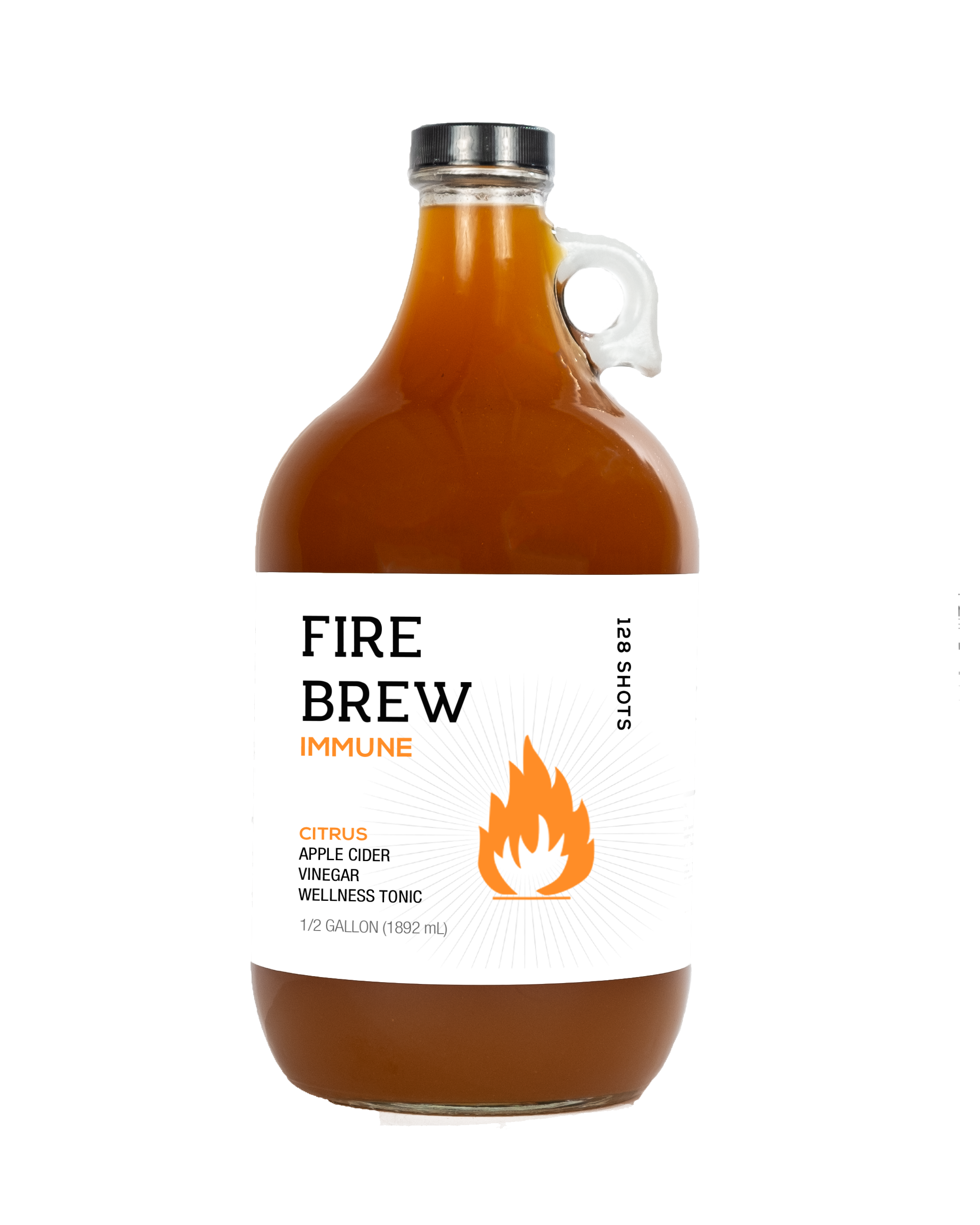 Fire Brew Immune Citrus Apple Cider Vinegar Superfood Tonic