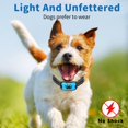 thumbnail image 2 of Rechargeable Anti Bark Collar, for Small Medium Dogs, No Vibration Collar, Dog Bark Control Device, 7 Sensitivity Modes, Beep and Vibration, No Bark Collar, Dog Training, Blue, 2 of 5