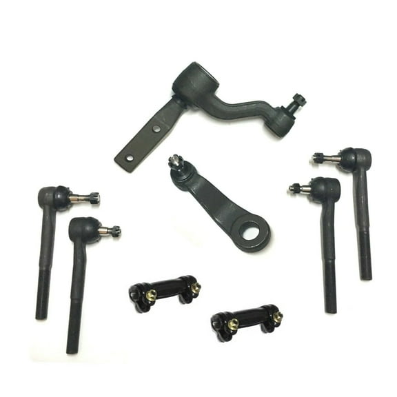 8 Pc Steering Linkages Adjusting Sleeves Tie Rod Ends Idler Pitman Arm Kit Fits select: 1988-1992 CHEVROLET GMT-400, 1989-1992 GMC SIERRA