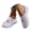 Pink, variant on Dakaela Mules for Women 2026 Summer Woven Slip on Walking Sneakers Flower Embroidery Orthopedic Closed Toe Slides with Arch Support Beige 6