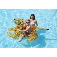 thumbnail image 2 of Swimline Giant 73" Long Wild Tiger Inflatable Ride On Swimming Pool Float, 2 of 5