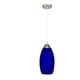 thumbnail image 1 of Lámpara Colgante Candil Techo Maxxi Vidrio Soplado Mate Azul, 1 of 2