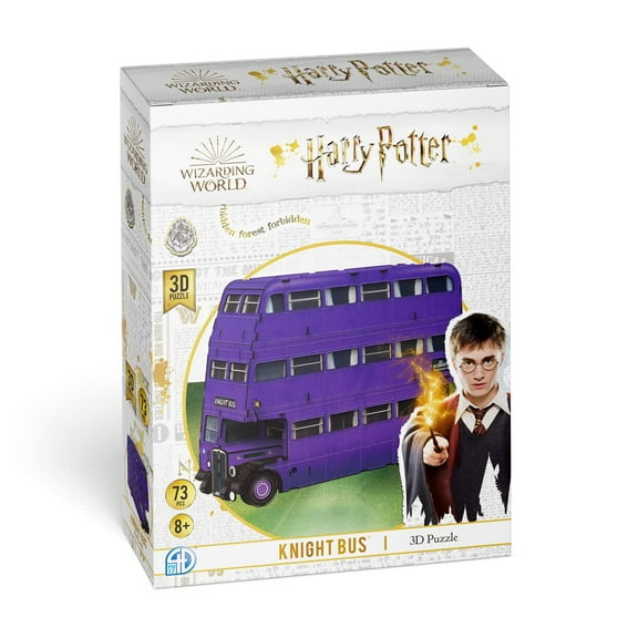 4D Cityscape Harry Potter 3D Paper Puzzles (The Knight Bus)
