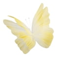 thumbnail image 3 of Tachiuwa Mariage Decor, Yarn Artificial Butterfly Decoration Aisle Decor Fake Butterfly Wall Decor for Wedding Shop Photography Crafts Yellow 50x40cm, 3 of 9