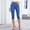 Blue, variant on XPMWRP Capri Jeans for Women High Rise Straight Leg Casual Slim Fit Summer Cropped Stretchy Denim Capris Pants with Pocket Light Blue S