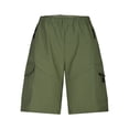 thumbnail image 1 of Pantalones cargo casuales de hombre con cremallera y cordón ajustable - Pantalones cortos de verano ajustados, varias tallas, 1 of 4