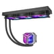 thumbnail image 4 of Sistema de enfriamiento liquido Yeyian YTT-360AL-M1 AIO 3 ventiladores 120mm 84.25CFM ARGB 500-2200 RPM silencioso 31.5 dBA Compatible con Intel y AMD, 4 of 8