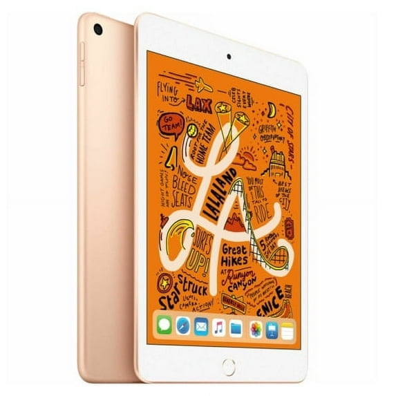 Restored Apple iPad Mini 5 A2126 (WiFi + Cellular Unlocked) 256GB Gold (Refurbished)