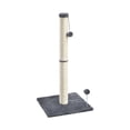 thumbnail image 3 of Cat Scratching Post Sisal Rope Scratch Post with Interactive Ball Toy for Indoor 79cm White, 3 of 9