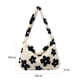 thumbnail image 3 of Bolsos De Hombro Para Mujeres Y Niñas, Bolso De Felpa Para Axilas, Bolso De Mano Con Asa Superior seitruly AP005564-00, 3 of 6