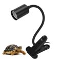 thumbnail image 4 of Reptile Lamp Fixture, Prevent Slipping Easy To Use Wear Resistant Anti Scalding Sun Basking Lamp Bracket  For Reptile Long Black, 4 of 8