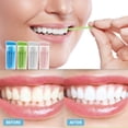thumbnail image 4 of UPIQNG 200Pcs Plastic Toothpicks Disposable Interproximal Brush Sturdy Double-ended Dental Pick Oral Hygiene Cleaner Tooth Cleaning Tool Random Color, 4 of 7