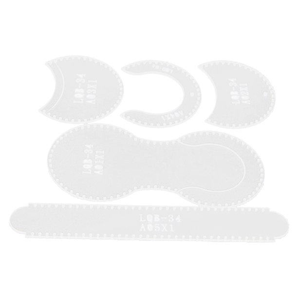 5s Wallet Pattern Stencil Leather Craft Drawing Sewing Template Board