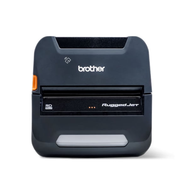 Restored Brother RuggedJet RJ-4230B Mobile Thermal Printer Bluetooth   Battery Included, Portable Monochrome Printing (Refurbished)