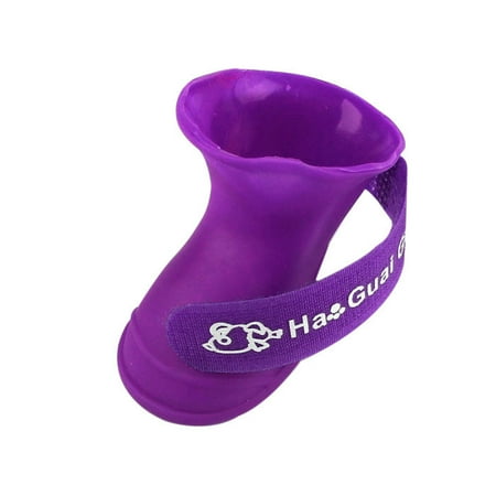 

KEUSN Dog Candy Colors Boots Waterproof Rubber Pet Rain Shoes Booties PP S