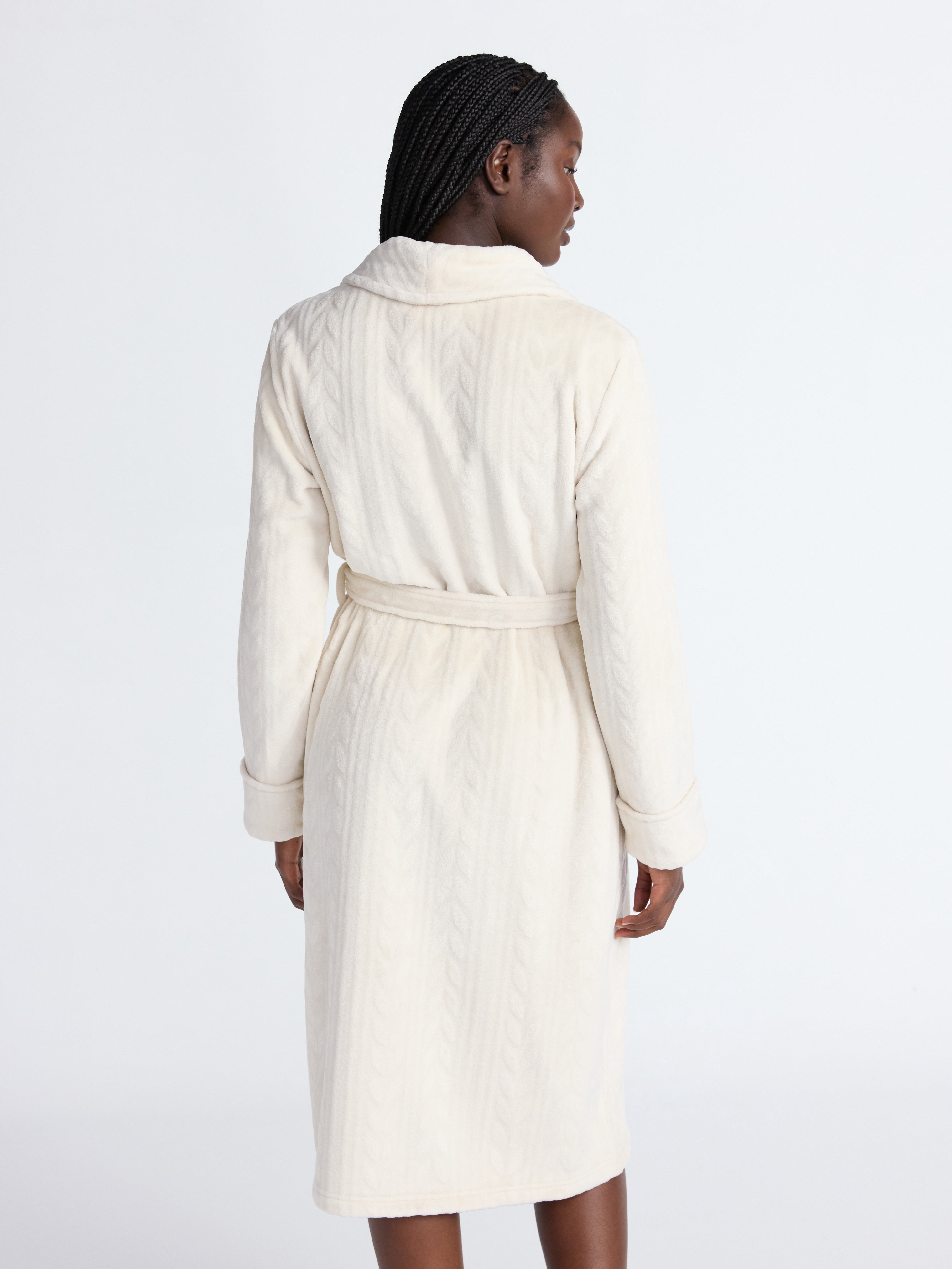 Joyspun Women's Plush Robe, Sizes S-3X