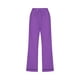 thumbnail image 5 of Pantalones Largos de Pierna Ancha para las Mujeres de Moda Alta Color Casual Pantalones de Cintura Elástica, Suelta Pierna Recta con Bolsillo para Descansar Y Al Aire Libre, 5 of 5