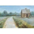 thumbnail image 2 of Nai, Danhui 14x11 White Modern Wood Framed Museum Art Print Titled - Road to the Fields, 2 of 4