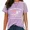 A-Purple, variant on UNISHE Women's Life Is About Choosing Print T-Shirts Funny Reading Frog Graphic Tee Washed Vintage Casual Tops Black, M