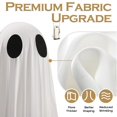 thumbnail image 7 of Halloween Decorations Hanging Swing Ghost Decor,Adjustable Height LED Lighted Outdoor Halloween Decoration,Spooky Cute Ghosts Decor with 8 Modes Lights for Front Porch Yard Tree, 7 of 7