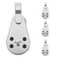 thumbnail image 1 of 4PCS Heavy Duty Stainless Steel Nylon Marine Pulley Blocks Kit for Kayak and Boat Accessories Ideal for Outdoor Water Sports and Marine Use, 1 of 4
