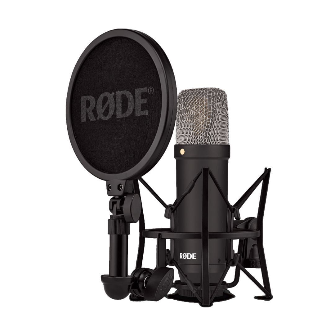 Rode Signature Series NT1 Cardioid Condenser Studio Microphone - Black