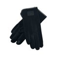thumbnail image 2 of Men's Velvet Fingerless Thermal Gloves Windproof Touch Screen One Size Fits Most, 2 of 5