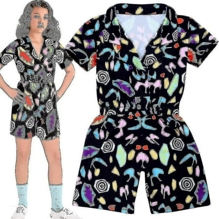 Stranger Things Season 3 Eleven Cosplay Costume Playsuit Shirt Outfit-1 ...