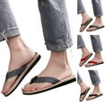 thumbnail image 5 of Cathalem Men Sandals Beach Mens Flip Flops Thong Sandals Arch Support Beach Slippers(Gray,40), 5 of 5