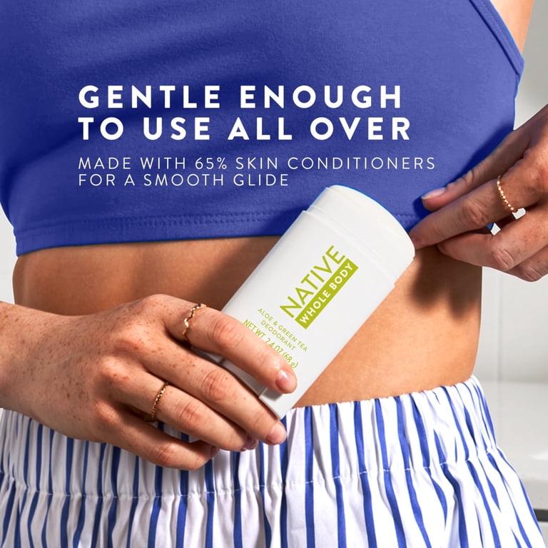 Native Deodorant, Aluminum Free, Aloe & Green Tea Sensitive Whole