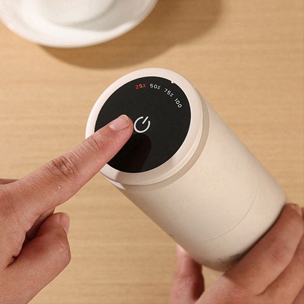 Electric Grinder Portable Grinder USB Charging Coffee Grinder Automatic Coffee Grinder for Espresso Milk Tea Color