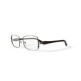thumbnail image 2 of Madison Avenue Women's Square Eyeglasses, MAL107, Brown, 52-16-135, 2 of 14