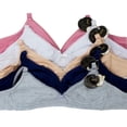 thumbnail image 1 of Paquete de Brasier Juvenil Adda Lingerie Modelo Ana, Estilo juvenil sin varilla, Colores surtidos, 1 of 2