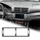 thumbnail image 3 of For Bmw 5 Series E39 1998-2003 Soft Carbon Fiber Center Console Air Vent Frame Cover Trim Interior A, 3 of 5