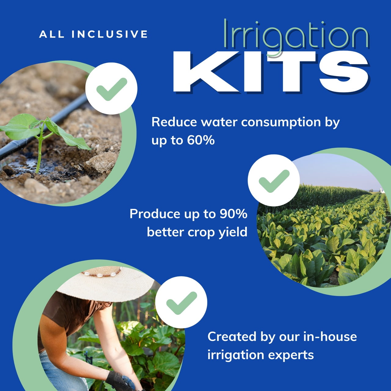 DripWorks Garden Bed Drip Irrigation Kit