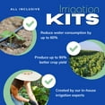 thumbnail image 5 of DripWorks Drip Tape Irrigation Kit with Drip Tape Filter, Fittings, and Mainline Tubing, 5 of 8
