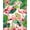 Pink, Pattern 3, variant on Flatwoven High Traffic Area Rug, Tropical Flamingo Grey and Pink Design, Non Slip, Stain Resistant, Washable Area Rugs for Living Room, Bedroom(Pink, 4X6)